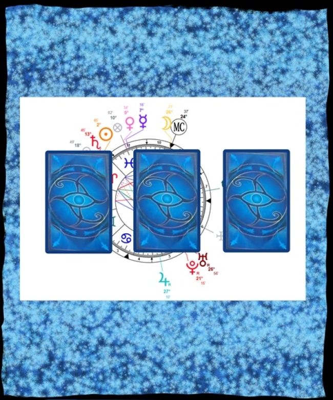 tirage linéaire 3 cartes - commander